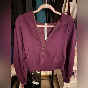 Lululemon Scuba Full Zip Hoodie in Dramatic Magenta